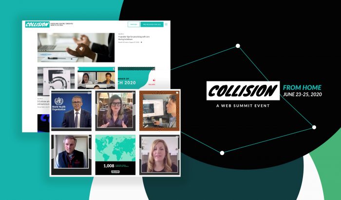 Collision From Home conference 2020, a web summit event