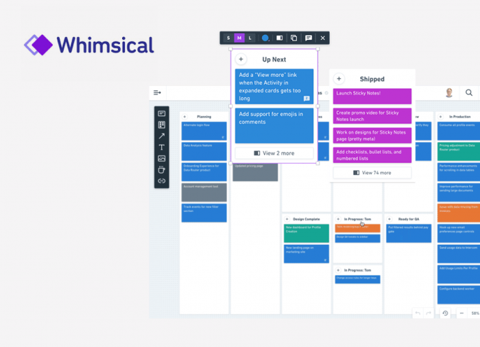 Product design tools-whimsical