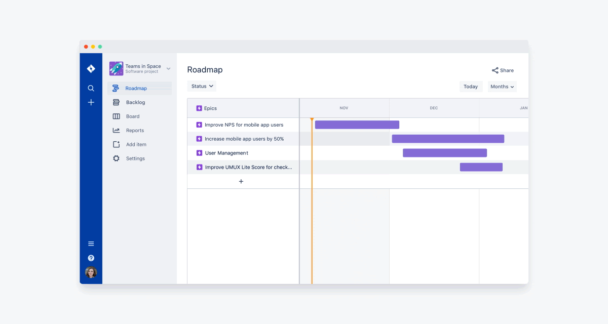 JIRA, one of the best project management tools for software development teams